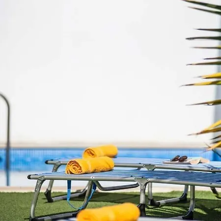 Playa De Fanabe Sleeps 8 Pool Air Con Wifi 阿德耶